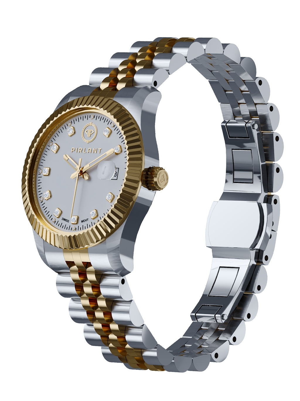 PIRLANT White Dial Women's Watch
