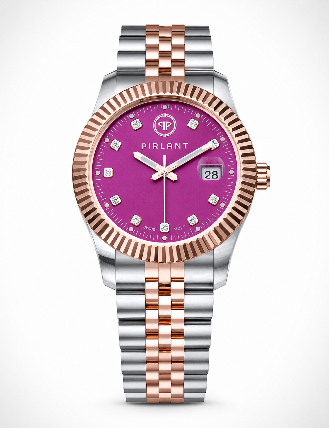 PIRLANT Purple Dial Women's Watch Main image