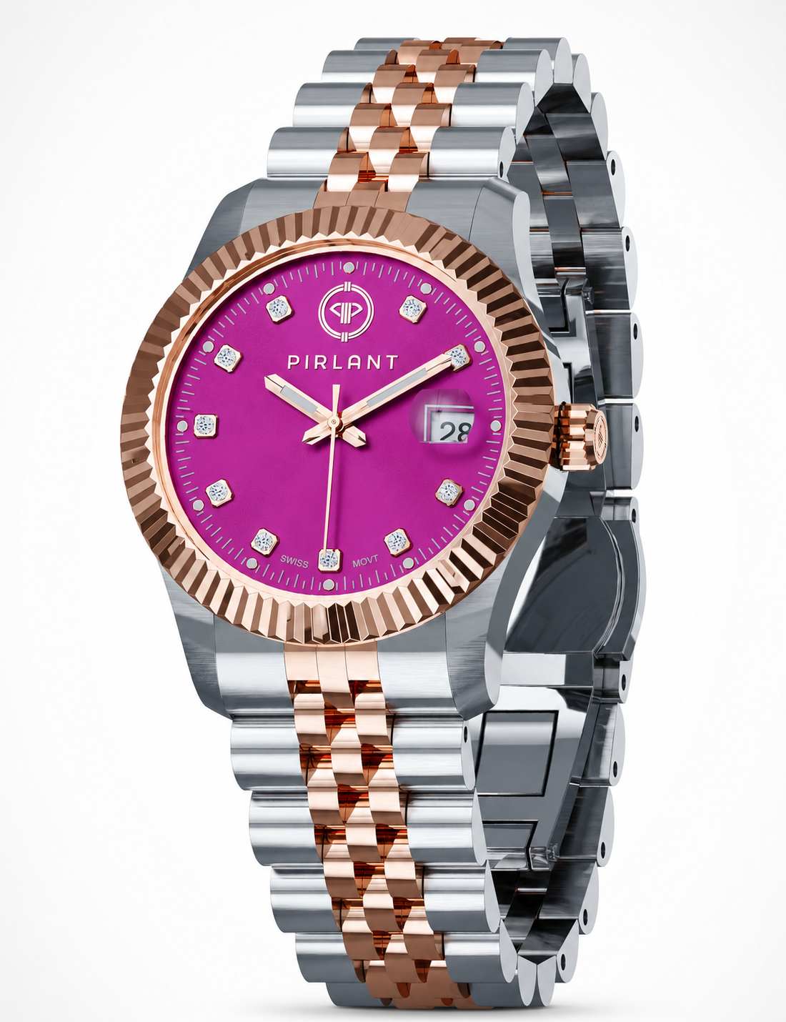 PIRLANT Purple Dial Women's Watch Secondary image