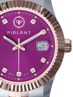 PIRLANT Purple Dial Women's Watch
