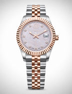 PIRLANT Pink Mother-of-Pearl Dial Women's Watch