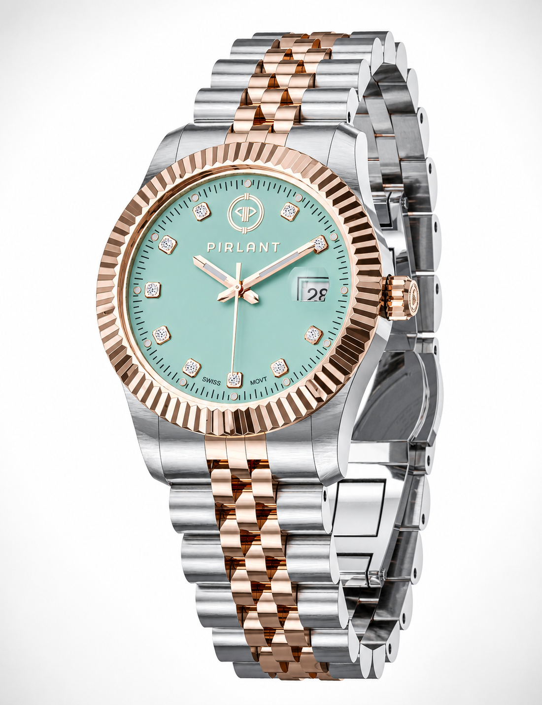 PIRLANT Turquoise Dial Women's Watch Secondary image