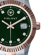 PIRLANT Green Dial Women's Watch