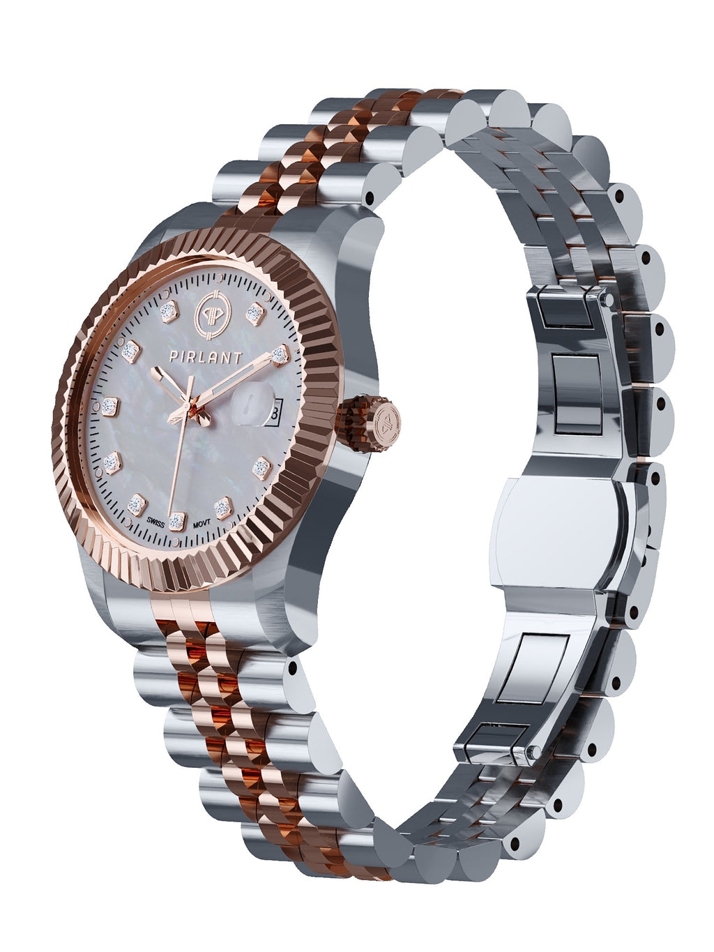 PIRLANT Mother-of-Pearl Dial Women's Watch