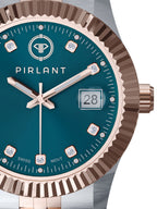 PIRLANT Petrol Blue Dial Women's Watch