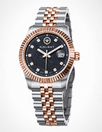 PIRLANT Black Mother-of-Pearl Dial Women's Watch
