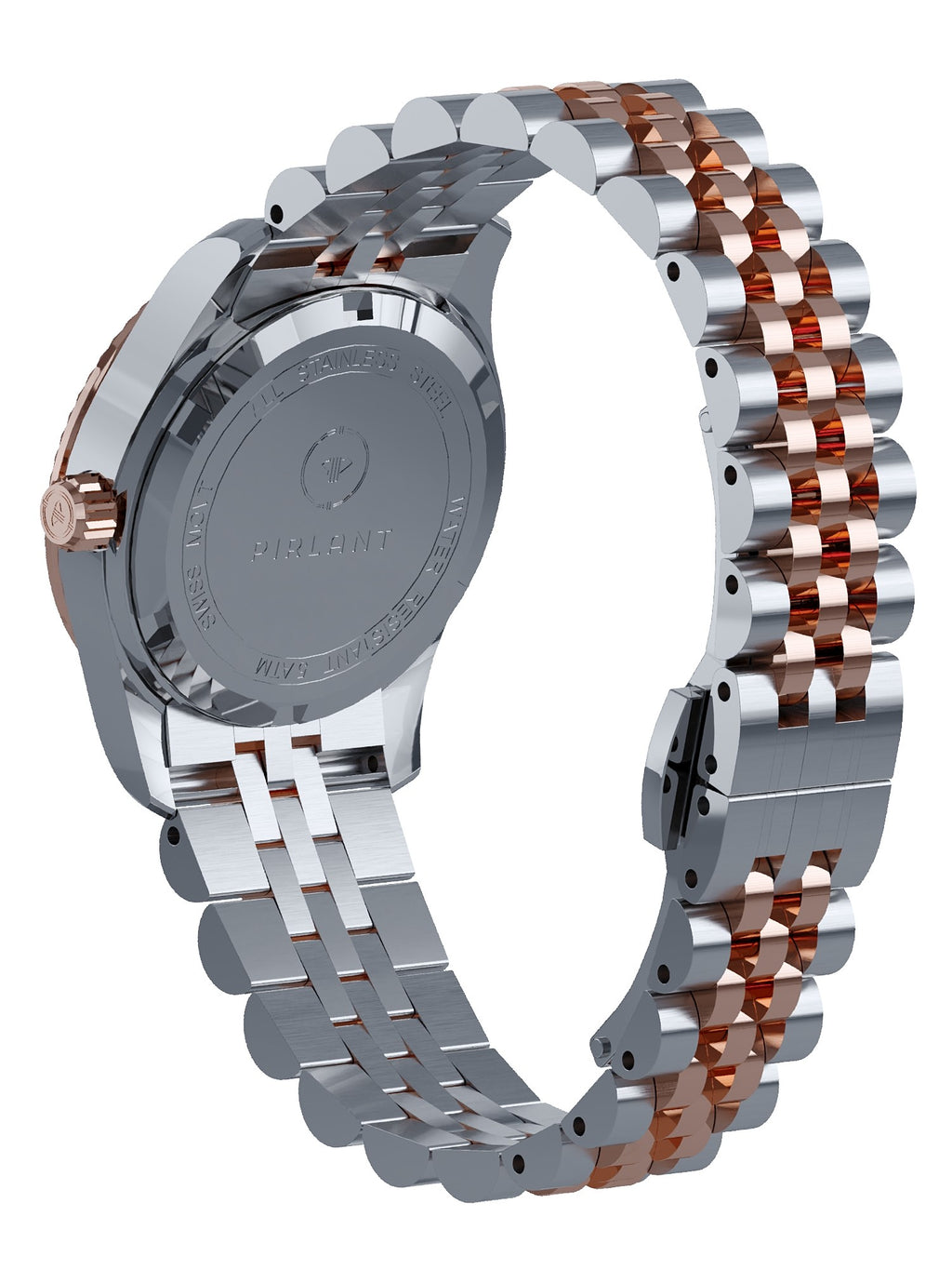 PIRLANT Black Mother-of-Pearl Dial Women's Watch
