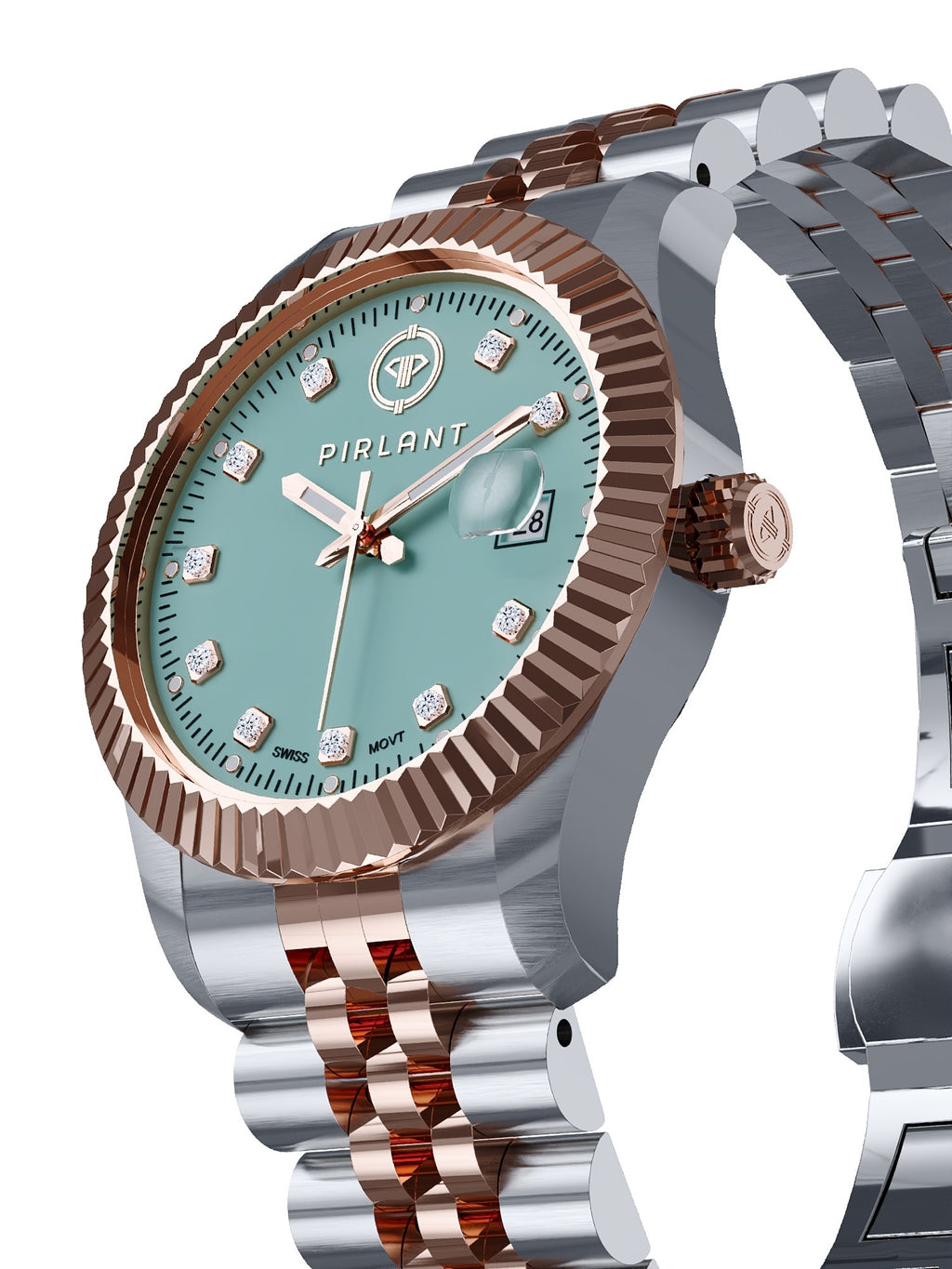 PIRLANT Turquoise Vintage Dial Women's Watch