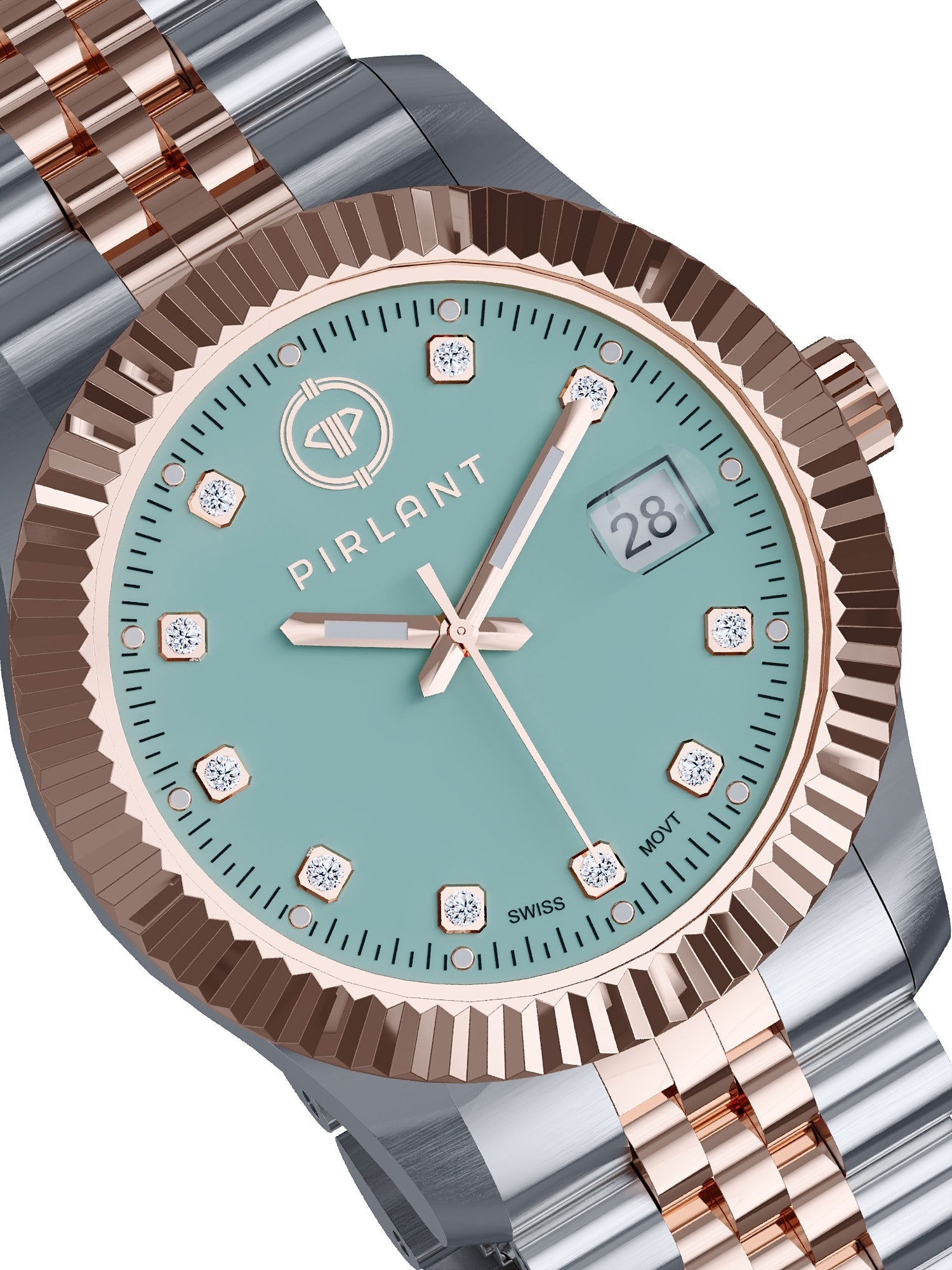 PIRLANT Turquoise Vintage Dial Women's Watch