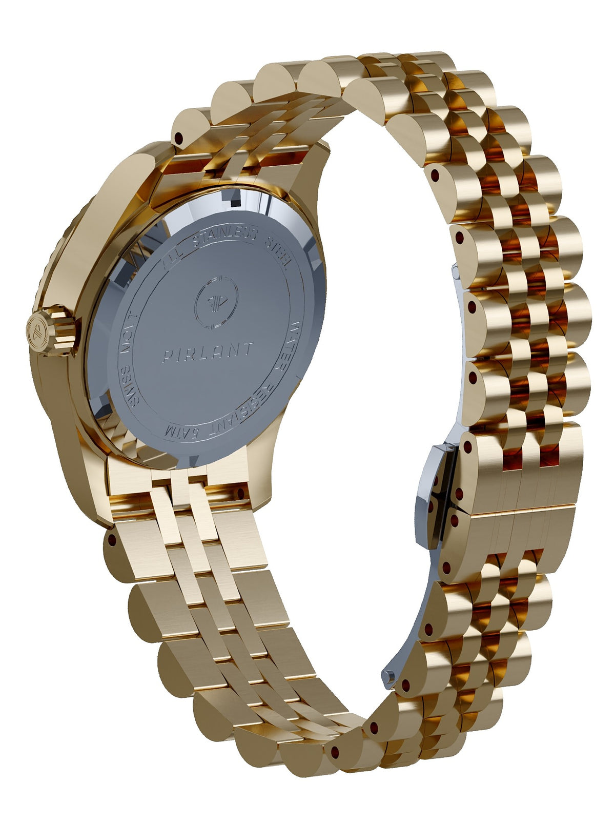 PIRLANT Black Dial Women's Watch
