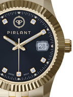 PIRLANT Black Dial Women's Watch