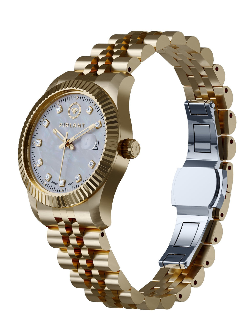 PIRLANT Mother-of-Pearl Dial Women's Watch