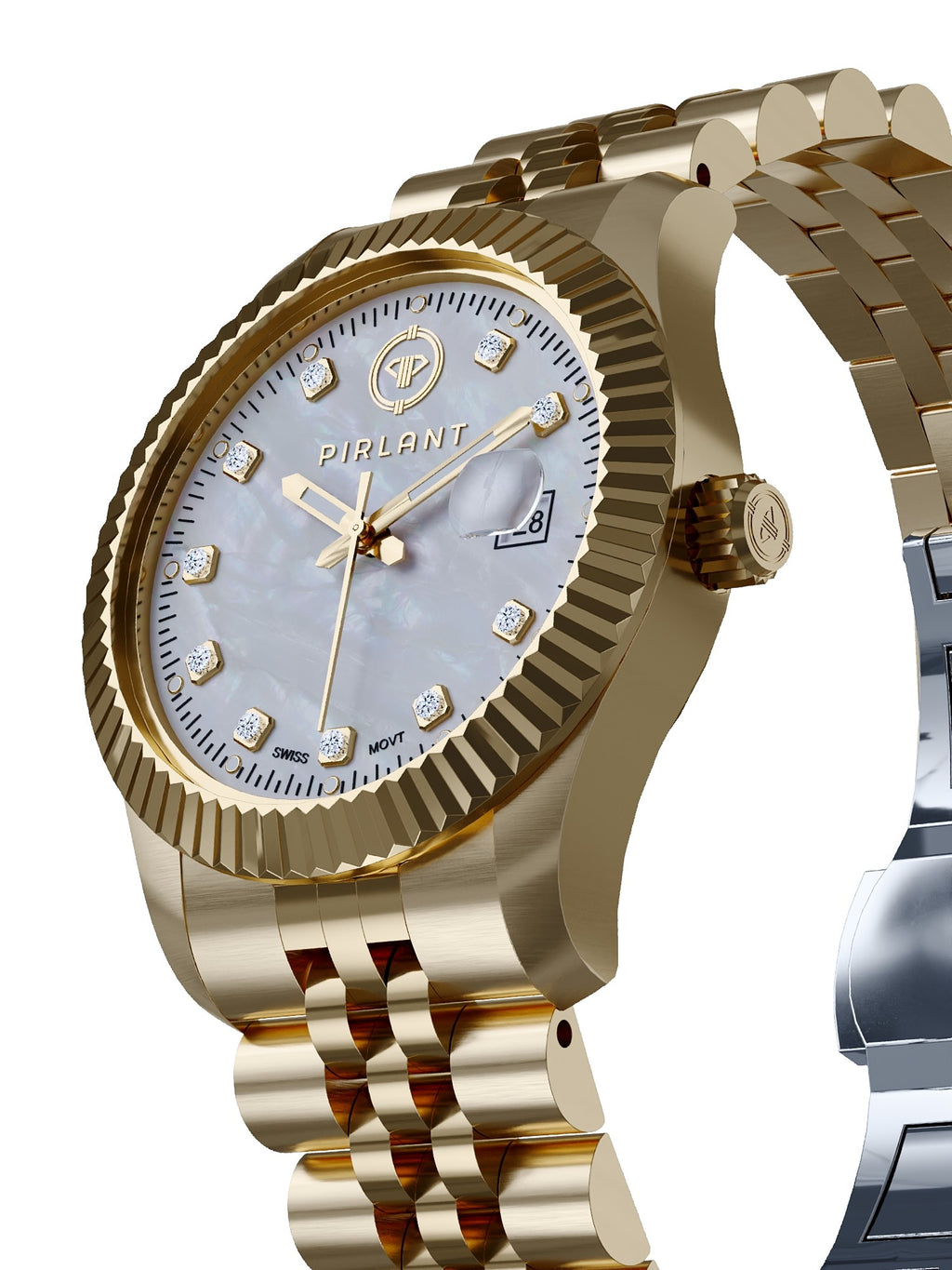 PIRLANT Mother-of-Pearl Dial Women's Watch