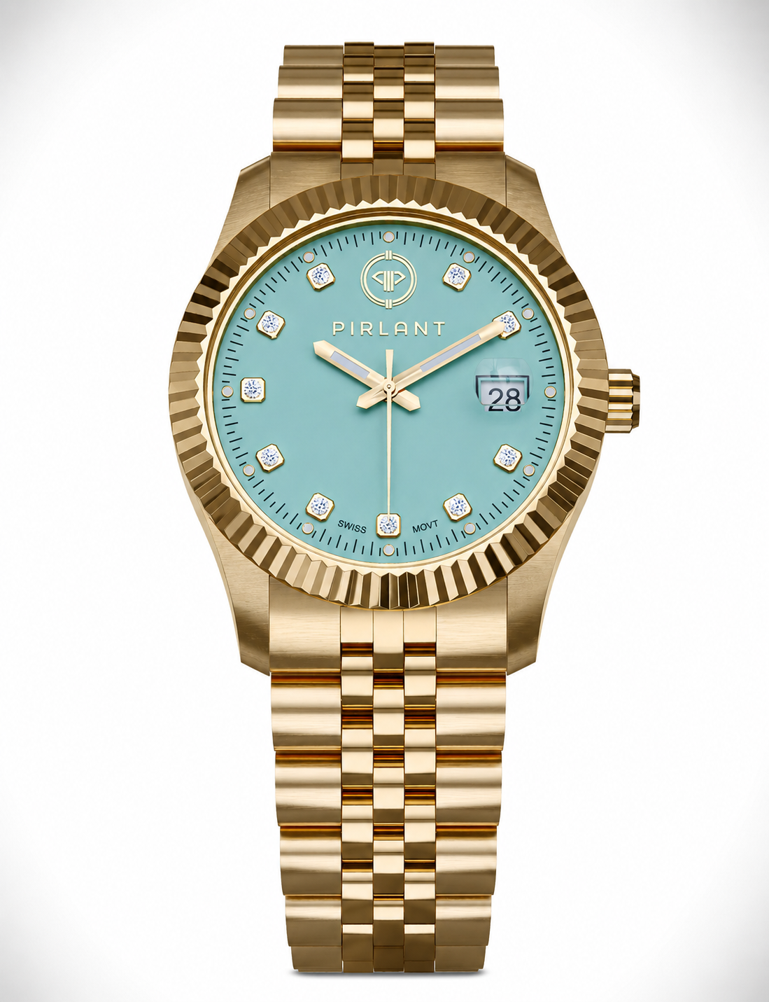 PIRLANT Turquoise Dial Women's Watch Main image