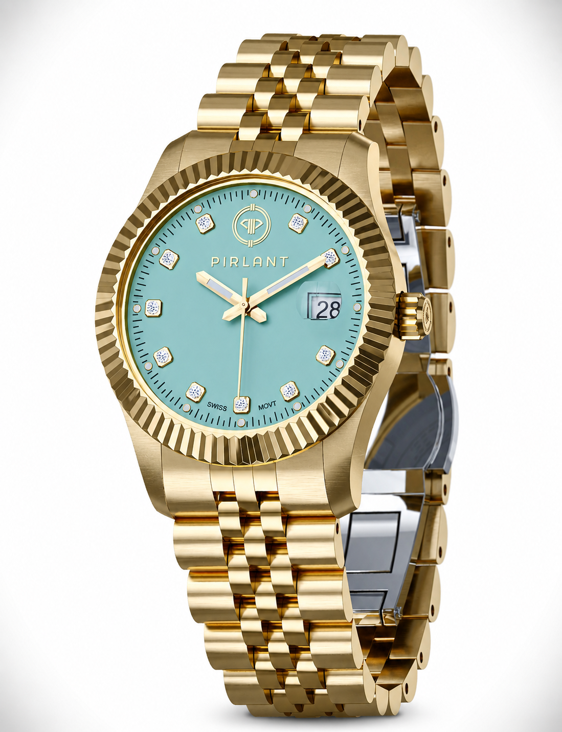 PIRLANT Turquoise Dial Women's Watch Secondary image