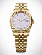 PIRLANT Pink Mother-of-Pearl Dial Women's Watch