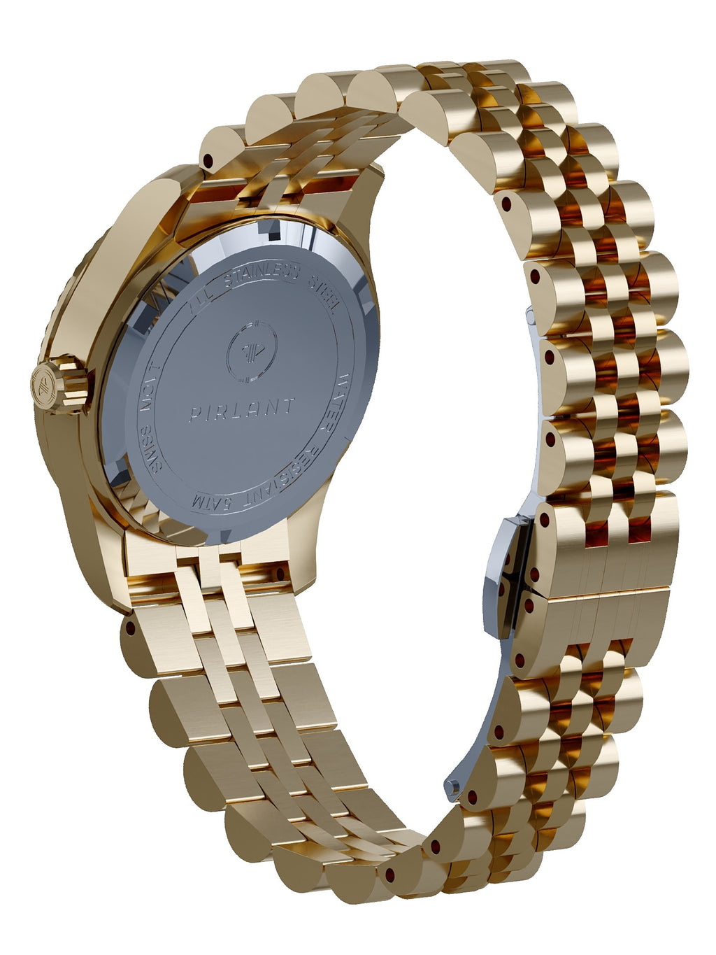 PIRLANT Pink Mother-of-Pearl Dial Women's Watch