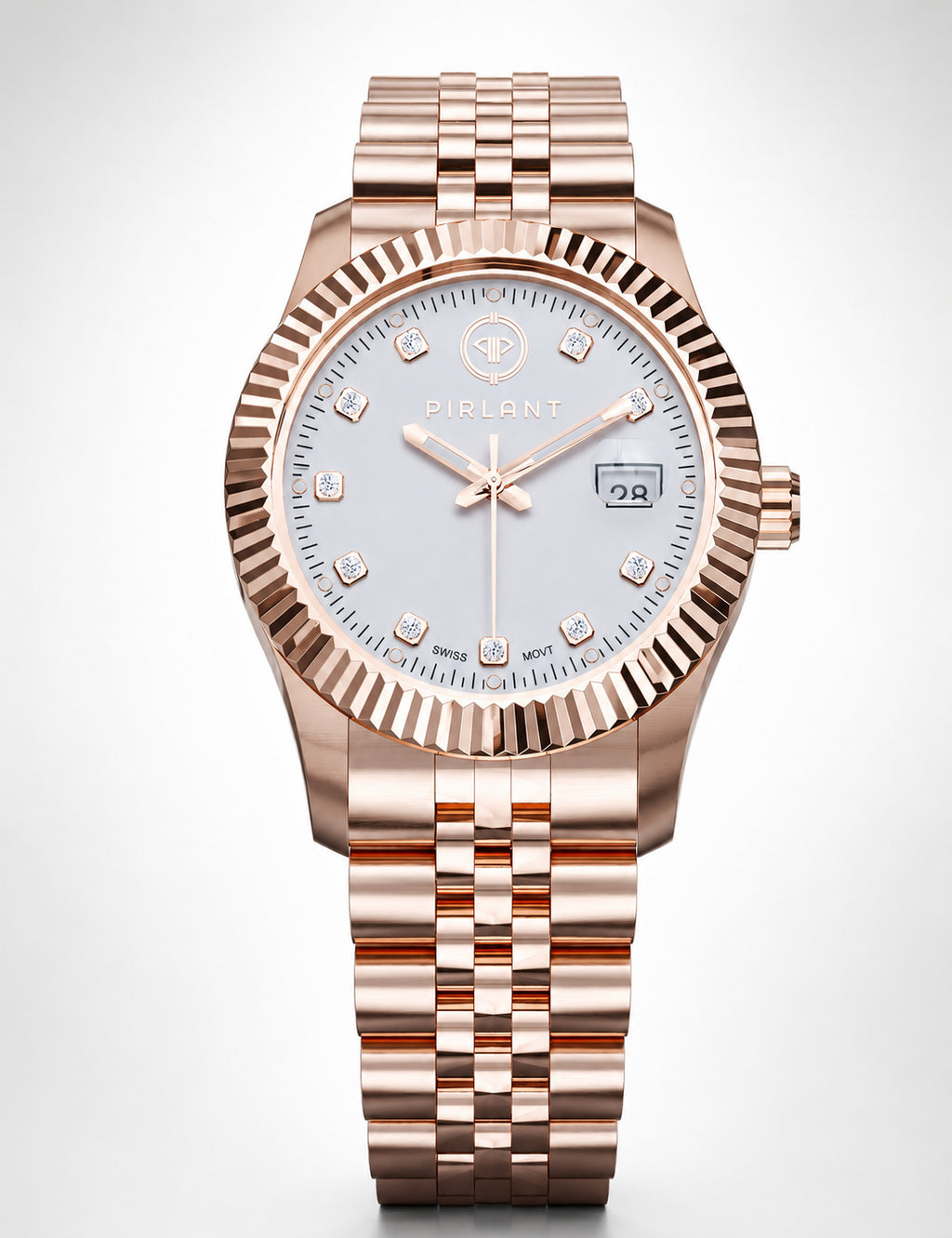 PIRLANT White Dial Women's Watch