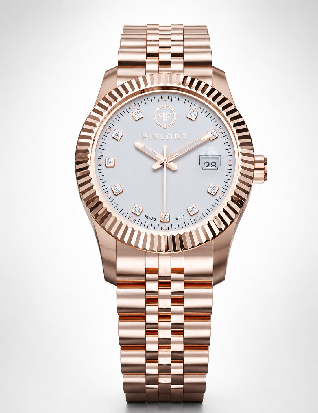 PIRLANT White Dial Women's Watch
