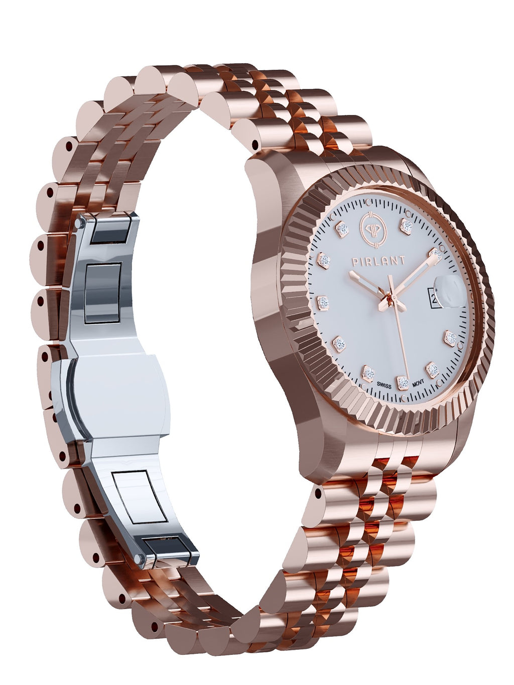 PIRLANT White Dial Women's Watch