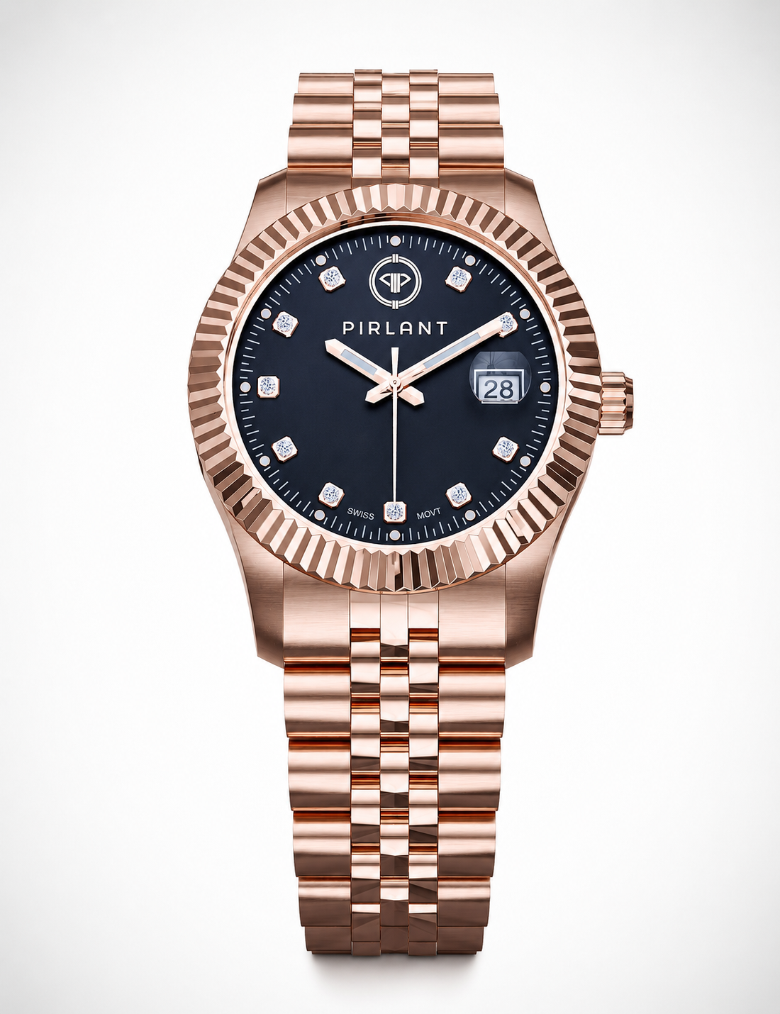 PIRLANT Black Dial Women's Watch Main image