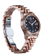 PIRLANT Black Dial Women's Watch