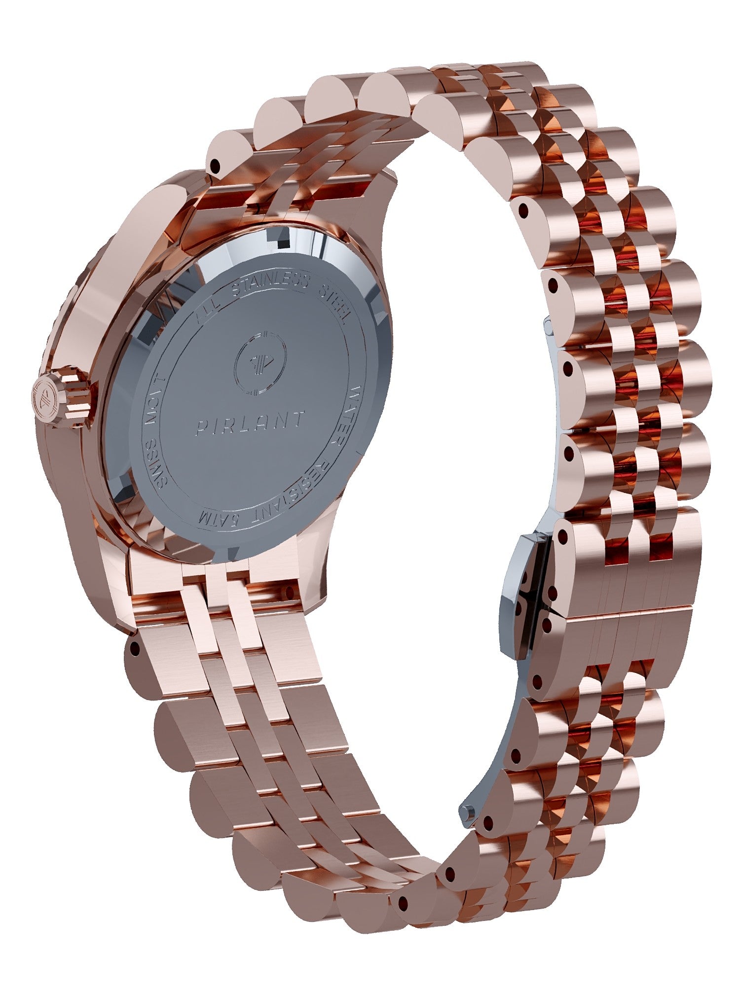 PIRLANT Black Dial Women's Watch