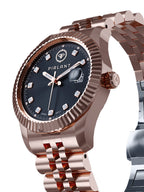 PIRLANT Black Dial Women's Watch
