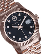 PIRLANT Black Dial Women's Watch