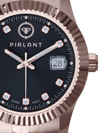 PIRLANT Black Dial Women's Watch