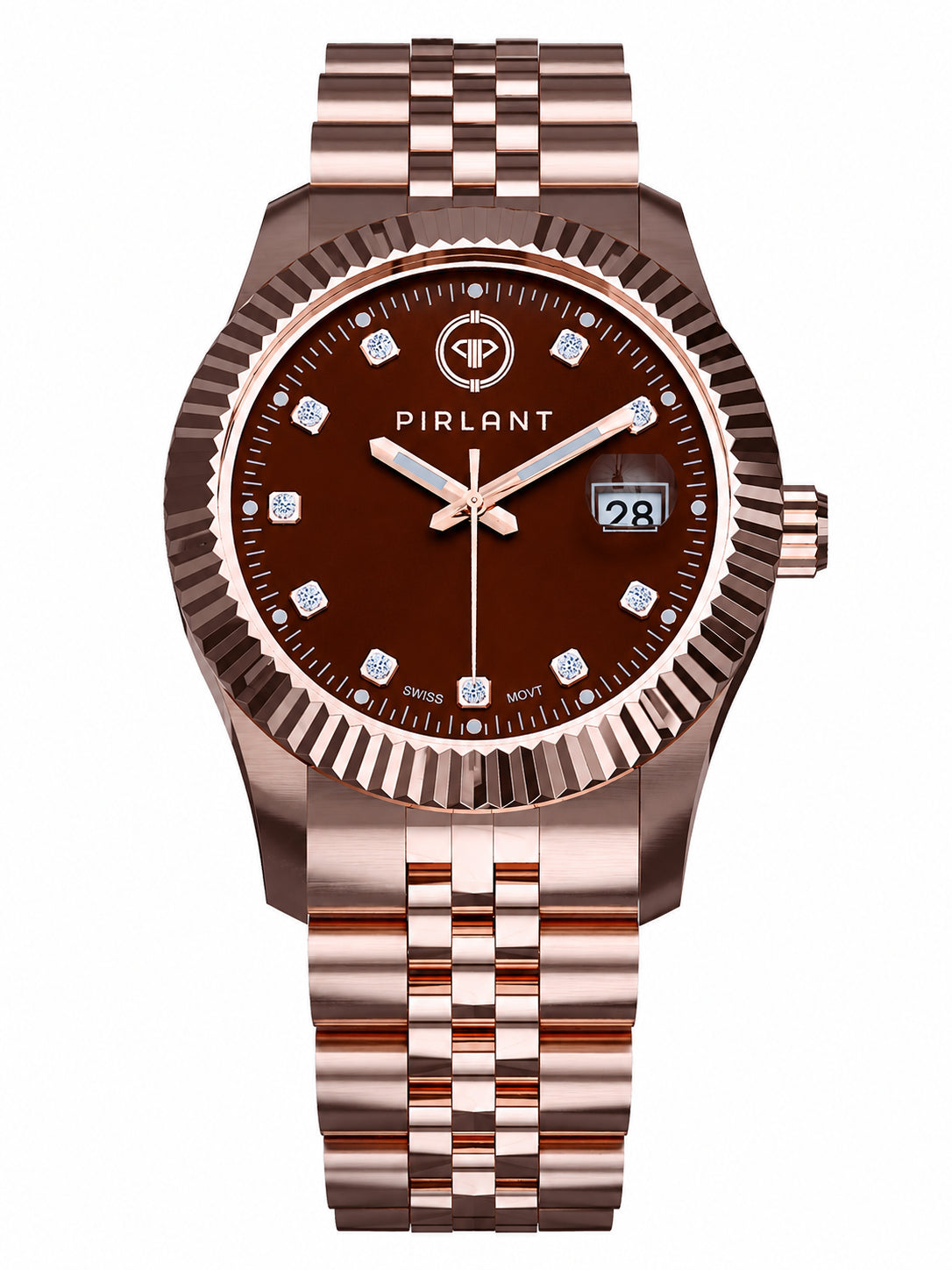 PIRLANT Brown Dial Women's Watch