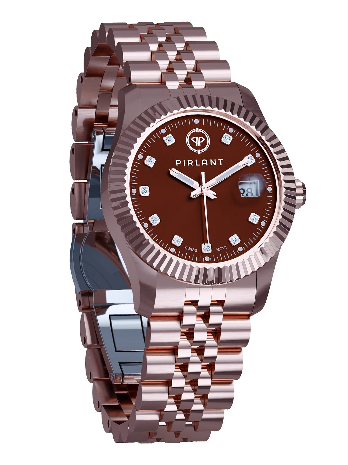 PIRLANT Brown Dial Women's Watch