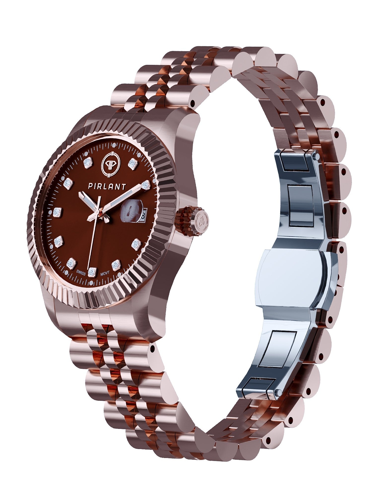 PIRLANT Brown Dial Women's Watch