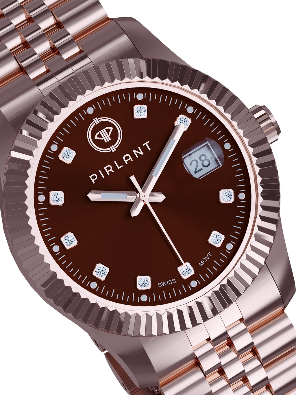 PIRLANT Brown Dial Women's Watch