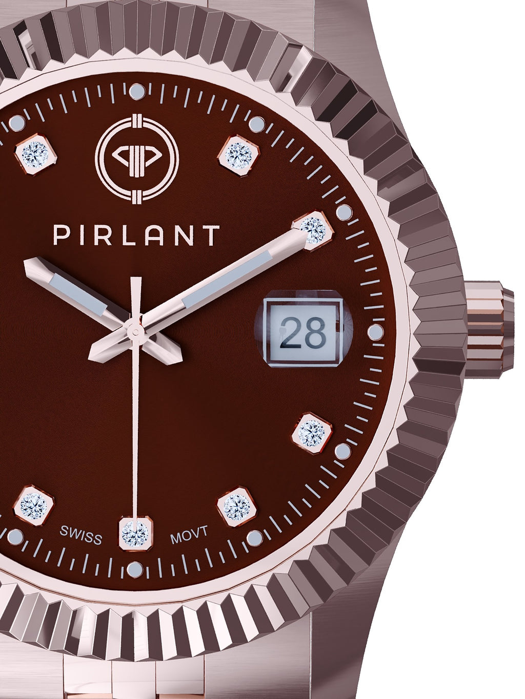 PIRLANT Brown Dial Women's Watch