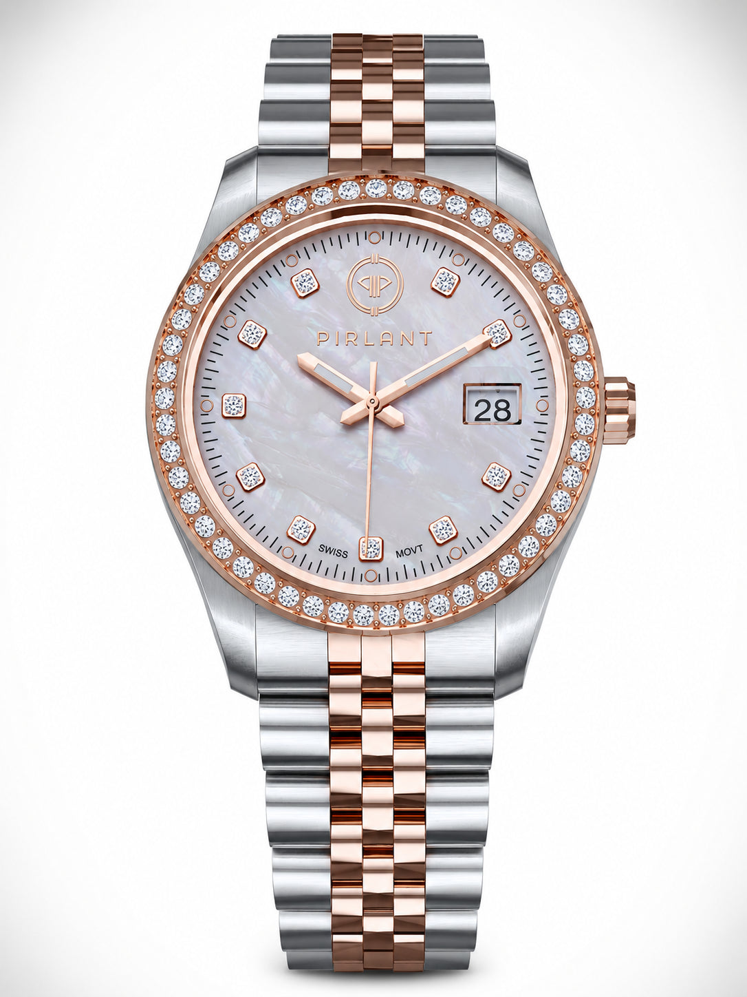 PIRLANT Mother-of-Pearl Dial Women's Watch