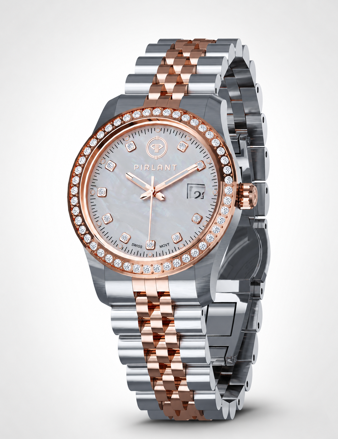 PIRLANT Mother-of-Pearl Dial Women's Watch Secondary image