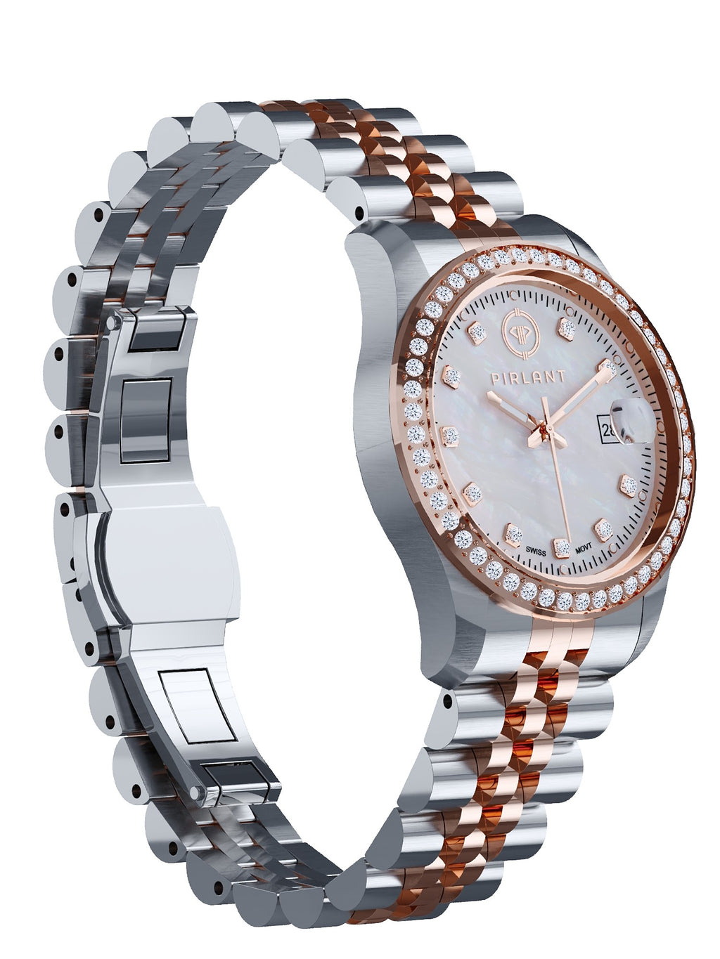 PIRLANT Mother-of-Pearl Dial Women's Watch
