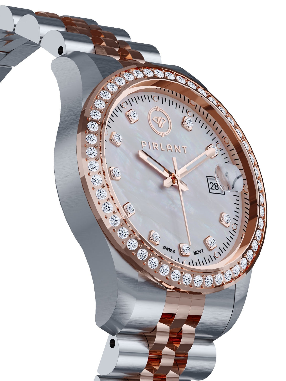 PIRLANT Mother-of-Pearl Dial Women's Watch