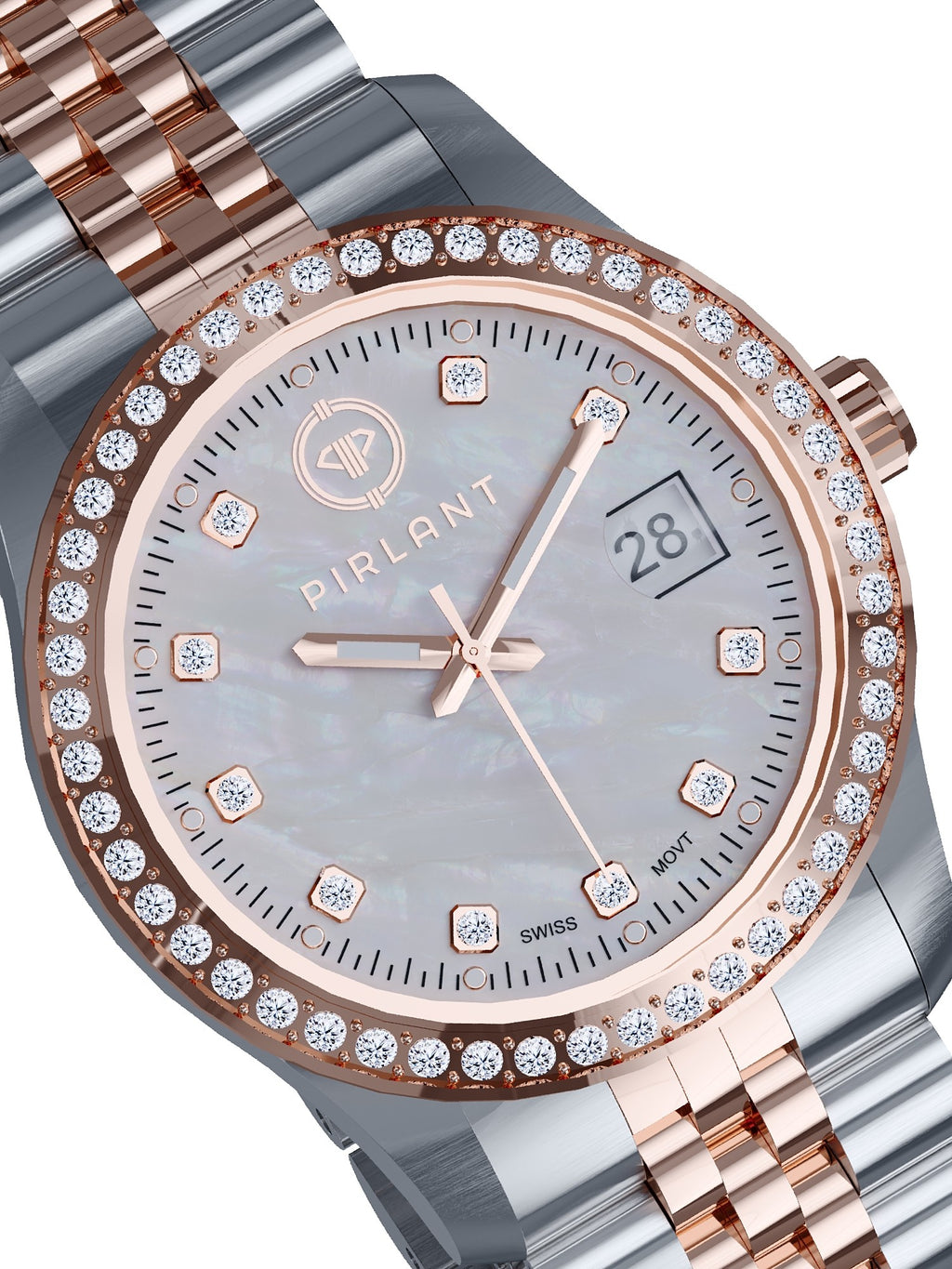 PIRLANT Mother-of-Pearl Dial Women's Watch