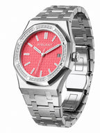 PIRLANT SBL04-1-PE Pink Dial Women's Classic Quartz Watch – 34 mm