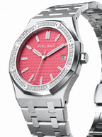 PIRLANT SBL04-1-PE Pink Dial Women's Classic Quartz Watch – 34 mm