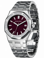 PIRLANT SBL04-1-MO Purple Dial Women's Classic Quartz Watch – 34 mm