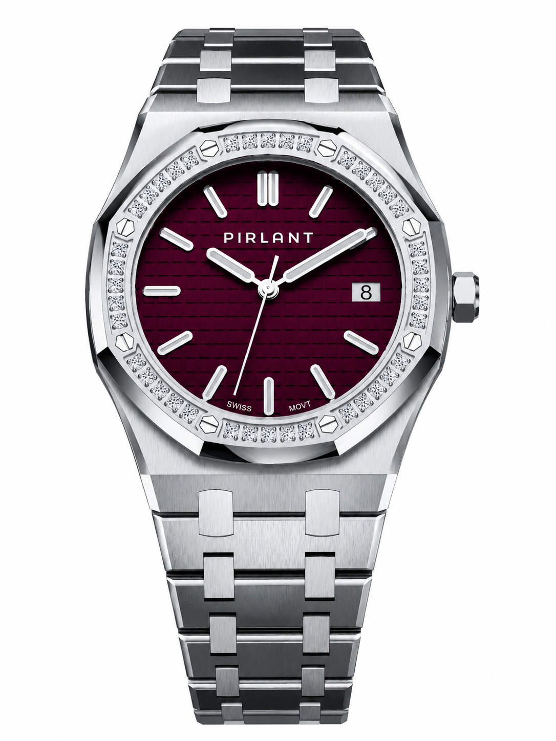PIRLANT SBL04-1-MO Purple Dial Women's Classic Quartz Watch – 34 mm Main image
