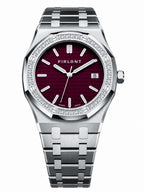 PIRLANT SBL04-1-MO Purple Dial Women's Classic Quartz Watch – 34 mm