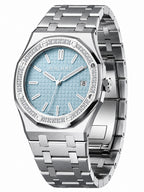 PIRLANT SBL04-1-BU Ice Blue Dial Women's Classic Quartz Watch – 34 mm