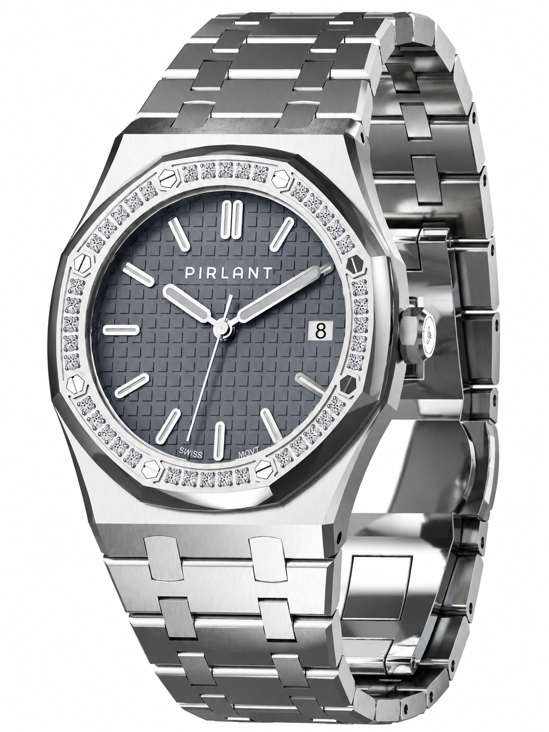 PIRLANT SBL04-1-GR Gray Dial Women's Classic Quartz Watch – 34 mm Secondary image