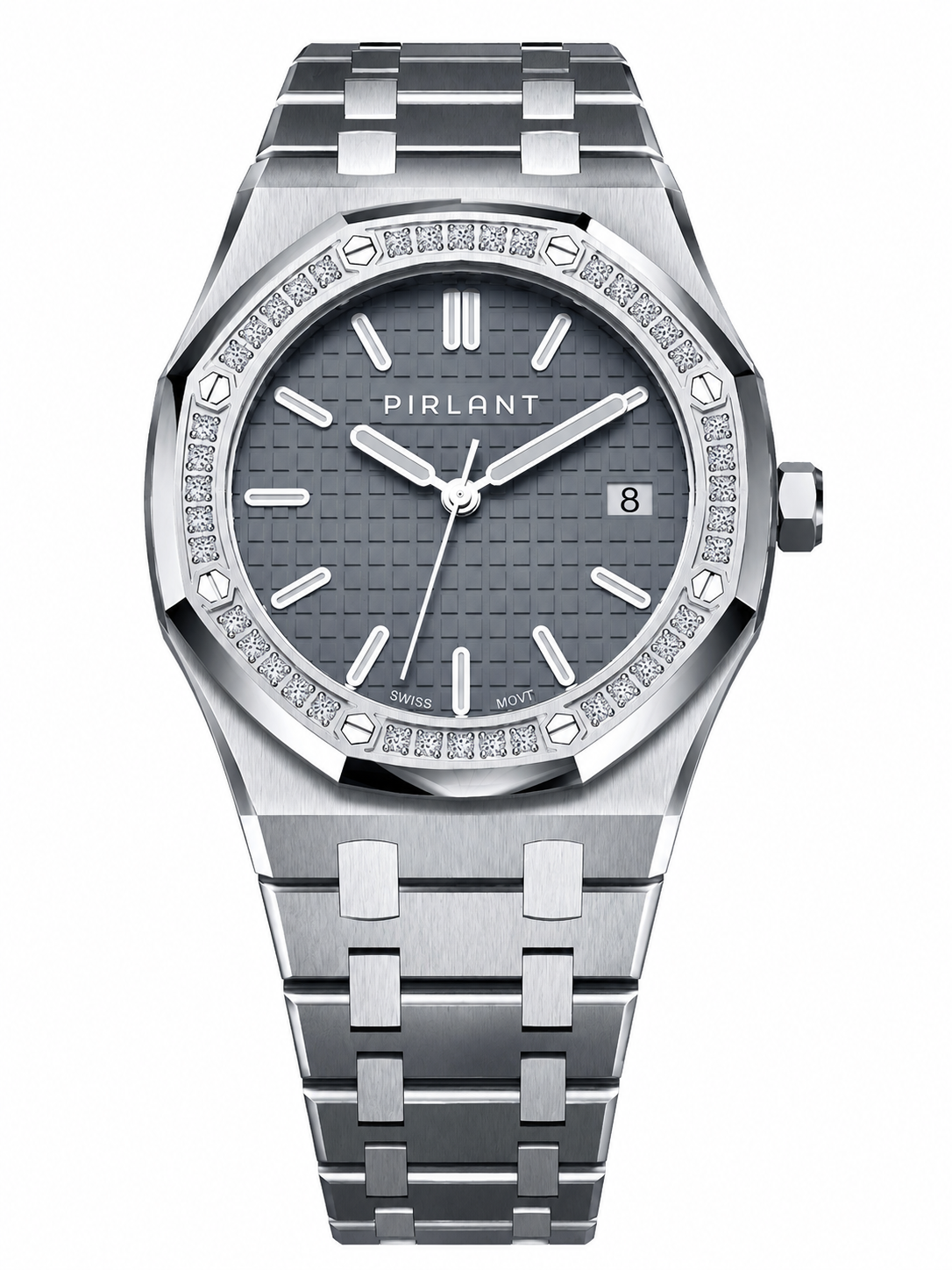 PIRLANT SBL04-1-GR Gray Dial Women's Classic Quartz Watch – 34 mm Main image