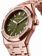 PIRLANT SBL04-3-YE Green Dial Women's Classic Quartz Watch – 34 mm