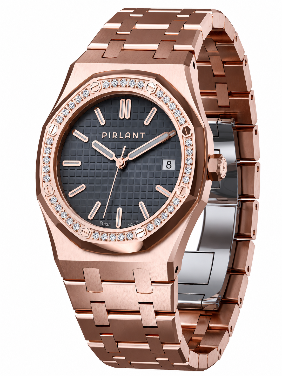PIRLANT SBL04-3-GR Gray Dial Women's Classic Quartz Watch – 34 mm Secondary image